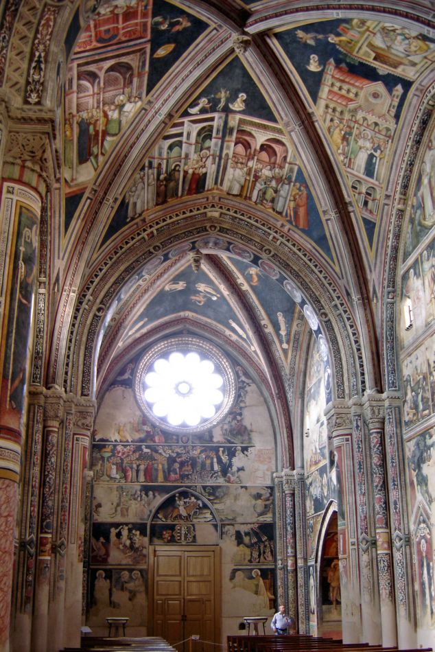 Interno basilica di Santa Caterina d'Alessandria, Galatina (Lecce)