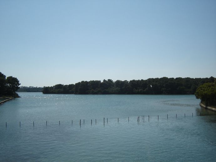 Vista dei laghi Alimini