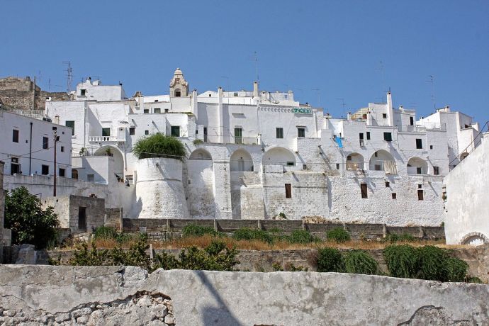 Ostuni, particolare della città