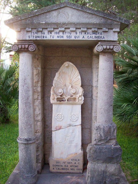 Stele funeraria di Calimera (Le)