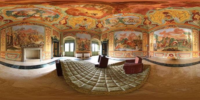 La Sala della Mitologia del Palazzo Ducale di Martina Franca