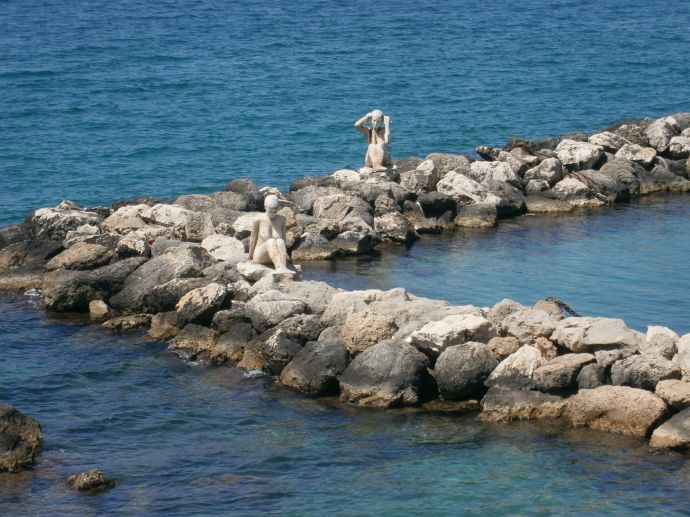 Vista delle sirene di Taranto 